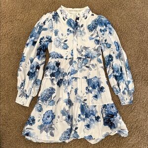 Alice + Olivia “Junia” Floral Long Sleeve Dress